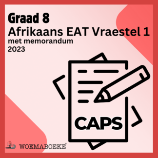 Woema Graad 8 Vraestel en Memo 2023 CAPS
