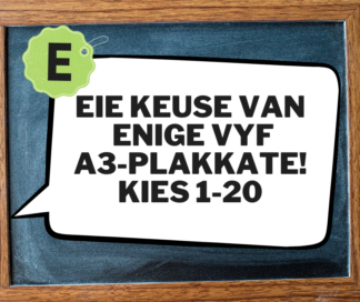 Woemaboeke Posters x 5 Option E